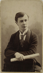 Fotoatelier W. Wyssozki, Kiew - Porträt von Pianist und Komponist Josef Casimir Hofmann (1876-1957)