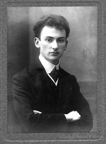 Fotoatelier H. Rentz & F. Schrader - Porträt von Violinist und Komponist Joseph Achron (1886-1943) 