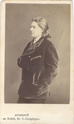Lewizki, Sergei Lwowitsch - Porträt von Violinist August Wilhelmj (1845-1908)