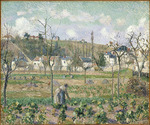 Pissarro, Camille - Le Jardin de Maubuisson, Pontoise, la Mère Bellette