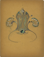 Lalique, René - Entwurf für das Diadem Vestales