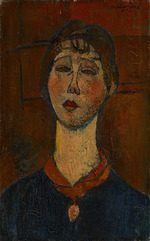 Modigliani, Amedeo - Porträt von Madame Dorival