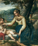 Parmigianino - Die Heilige Familie