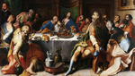 Hendricksz (d'Errico), Dirck (Teodoro) - Das letzte Abendmahl