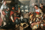 Beuckelaer, Joachim - Verkäufer exotischer Tiere