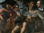 Carracci, Agostino - Arrigo Peloso, Pietro Matto e Amon Nano (Haariger Heinrich, verrückter Pietro und Amon der Zwerg)