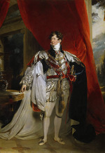Lawrence, Sir Thomas - Porträt von Georg IV. (1762-1830) im Krönungsornat