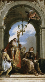 Tiepolo, Giambattista - Der heilige Prokulus von Verona besucht die heiligen Firmus und Rusticus