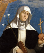 Palma il Vecchio, Jacopo, der Ältere - Heilige Monika