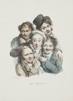 Boilly, Louis-Léopold - Les Grimaces