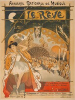 Steinlen, Théophile Alexandre - Plakat für das Ballett Le Rêve von Léon Gastinel