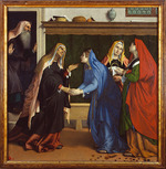 Lotto, Lorenzo - Begegnung von Maria und Elisabet