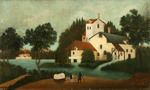 Rousseau, Henri Julien Félix - Landschaft mit Wassermühle