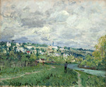 Sisley, Alfred - Die Seine bei Saint-Cloud