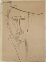 Modigliani, Amedeo - Bildnis eines Mannes 