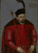 Unbekannter Künstler - Porträt von Stephan Báthory (1533-1586), König von Polen und Großfürst von Litauen