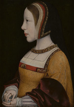 Unbekannter Künstler - Porträt von Isabella von Österreich (1501-1526), Königin von Dänemark
