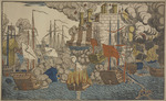 Georgin, François - Die Seeschlacht von Navarino am 20. Oktober 1827