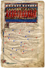 Unbekannter Künstler - Livre I des annales (1295-1532), Les portraits des capitouls de l'année 1352-1353 (BB 273)