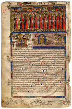 Unbekannter Künstler - Livre I des annales (1295-1532), Les portraits des capitouls de l'année 1353-1354 (BB 273)