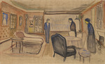 Munch, Edvard - Szene aus Theaterstück Gespenster von Henrik Ibsen 