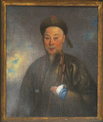 Lam Qua - Porträt von Lin Zexu (1785-1850)