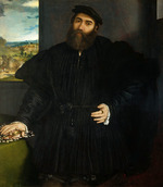 Lotto, Lorenzo - Bildnis eines Mannes (Mercurio Bua) 