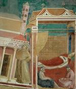 Giotto di Bondone - Der Traum des Innozenz III. (Freskenzyklus der Franziskuslegende)