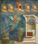 Giotto di Bondone - Die Vision vom Thron (Freskenzyklus der Franziskuslegende)