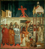 Giotto di Bondone - Die Weihnachtsfeier im Walde von Greccio (Freskenzyklus der Franziskuslegende)