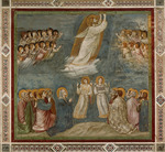 Giotto di Bondone - Die Himmelfahrt Christi (Freskenzyklus aus dem Leben Jesu)