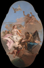 Tiepolo, Giambattista - Eine Allegorie mit Venus und der Zeit