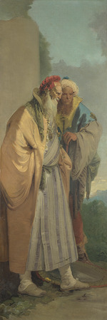 Tiepolo, Giambattista - Zwei Männer in orientalischer Tracht