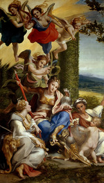 Correggio - Allegorie der Tugenden