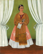 Kahlo, Frida - Selbstporträt Leo Trotzki gewidmet