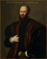 Campi, Bernardino - Porträt des Baldassare Castiglione