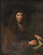 Mignard, Pierre - Porträt des Dichters Moliére (1622-1673)