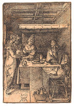 Dürer, Albrecht - Herodias empfängt das Haupt des Johannes