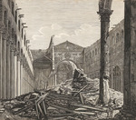Rossini, Luigi - Ansicht der Basilika San Paolo fuori le mura in Rom