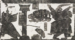 Zentralasiatische Kunst - Steinabreibung eines Grabreliefs mit der Darstellung des Attentats des Jing Ke auf den Ersten Kaiser Chinas Qin Shihuangdi