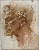 Buonarroti, Michelangelo - Kopf eines Satyrs