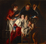 Jordaens, Jacob - Die Heilige Familie