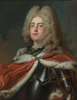 Silvestre, Louis de - Porträt von August III., König von Polen und Kurfürst von Sachsen (1696-1763)