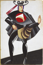 Exter, Alexandra Alexandrowna - Kostümentwurf zum Theaterstück Romeo und Julia von W. Shakespeare