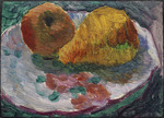 Jawlensky, Alexei, von - Stillleben mit Fayenceteller und Früchten
