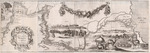 Rothgiesser, Christian Lorenzen - Bildkarte der Wolga (Illustration aus Moskowitische und persische Reise von Adam Olearius)