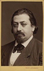 Luckhardt, Fritz - Porträt von Violinist und Komponist Henryk Wieniawski (1835-1880) 