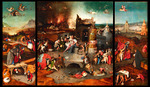 Bosch, Hieronymus - Die Versuchung des heiligen Antonius (Triptychon)