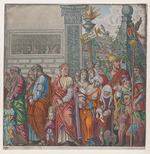 Andreani, Andrea - Blatt 7: Prozession, aus Der Triumph von Julius Cäsar