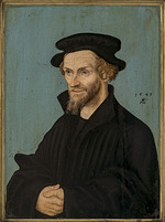 Cranach, Lucas, der Ältere - Porträt von Philipp Melanchthon (1497-1560)